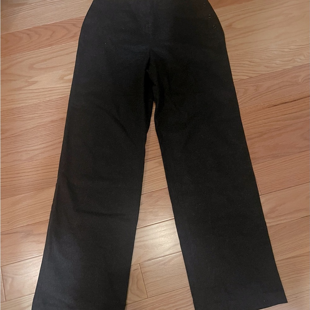 Flannel wide, leg pants